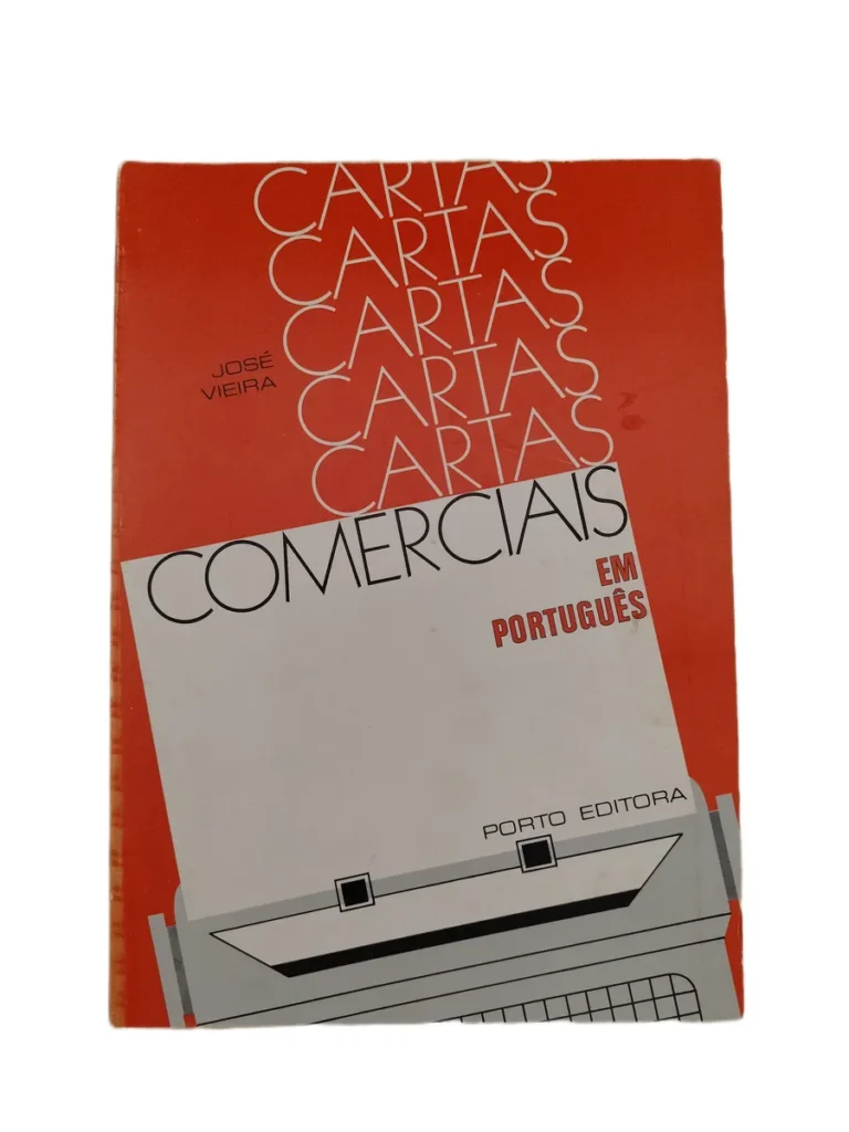 Capa do livro Cartas Comerciais em Português de José Vieira.