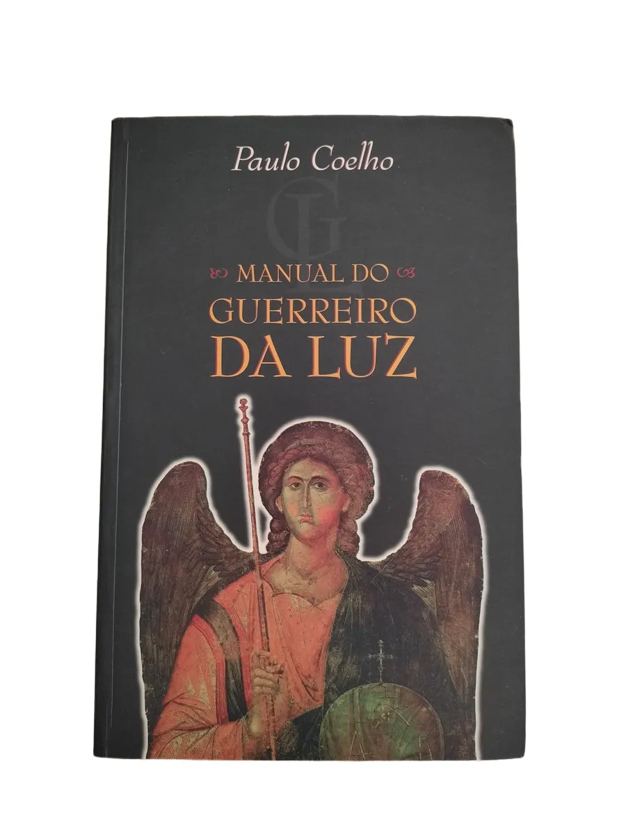 manual do guerreiro da luz paulo coelho capa Capa do livro Manual do Guerreiro da Luz de Paulo Coelho.