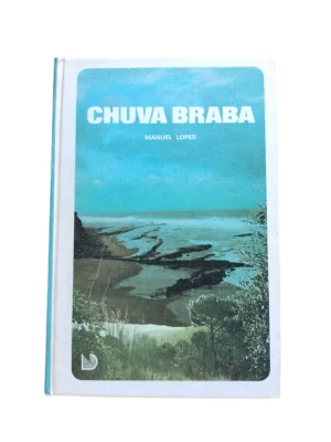 Capa do livro Chuva Braba de Manuel Lopes.