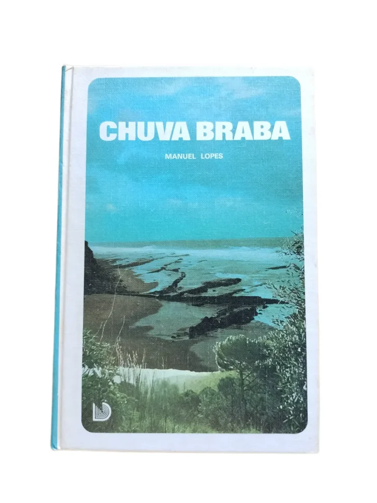 chuva braba manuel lopes capa Capa do livro Chuva Braba de Manuel Lopes.
