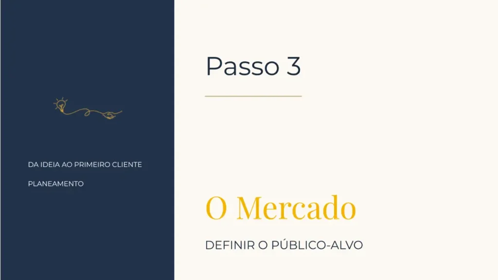 Capa do PDF sobre como definir o público-alvo de um negócio.